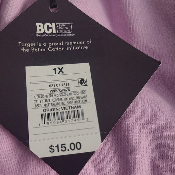 AVA & VIV  Lavender/Pink Lounger Shorts Plus Size  NWT - Picture 4 of 16